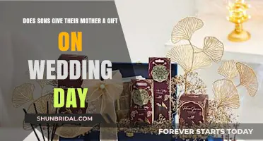 Honoring Mom on Wedding Day: Should Sons Gift Their Mothers?
