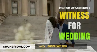 South Carolina Wedding Law: Witness Requirement