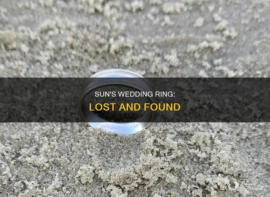 does sun find her wedding ring