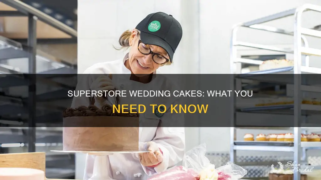 does superstore make wedding cakes