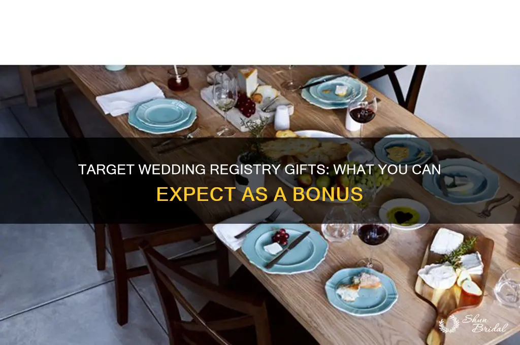 does target give you a gift for wedding registry