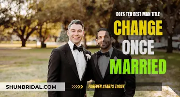 Best Man: Does the Title Change After the Wedding?