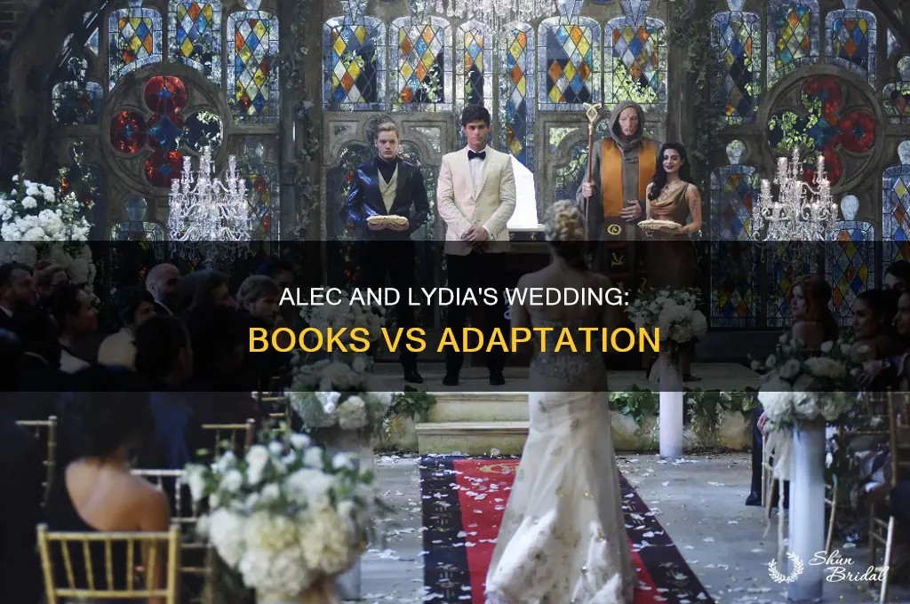 does the alec and lydia wedding happen in the books