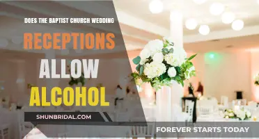 Baptist Church Wedding Receptions: Alcohol Allowed?