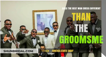 Best Man vs. Groomsmen: Dress Differences Explained for Weddings