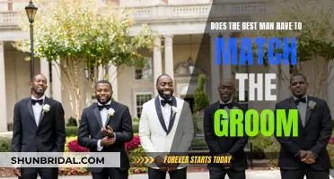 The Best Man's Attire: Matching the Groom?