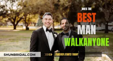 The Best Man's Walk: Who Should He Escort?