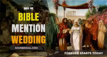 The Bible's Take on Weddings