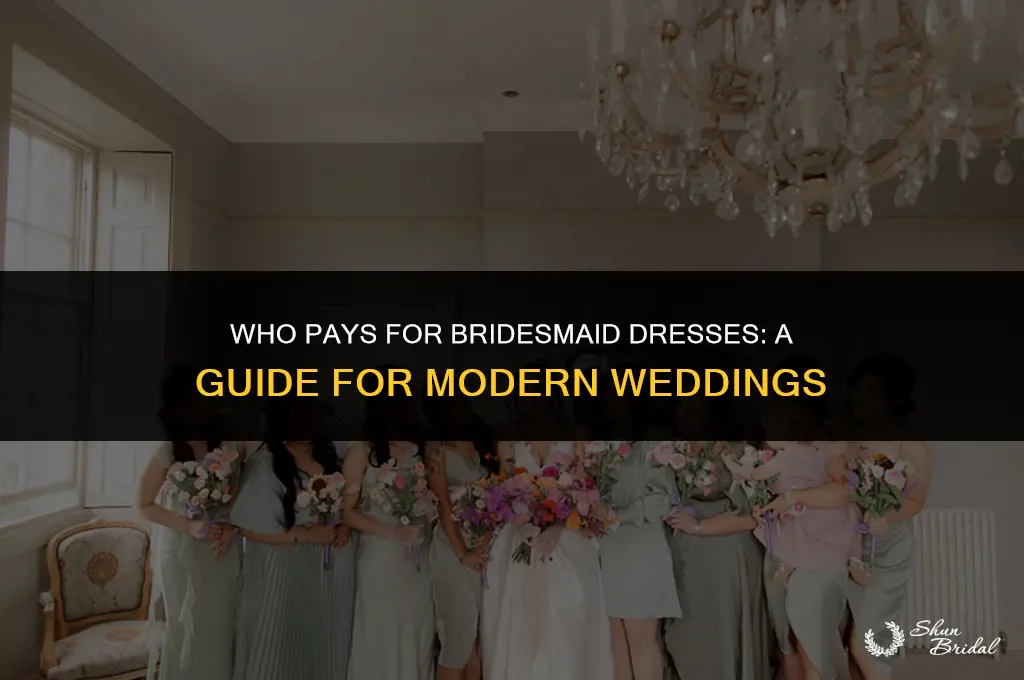 does the bride buy bridesmaid dresses