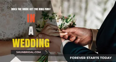 Who Gets the Wedding Ring First?
