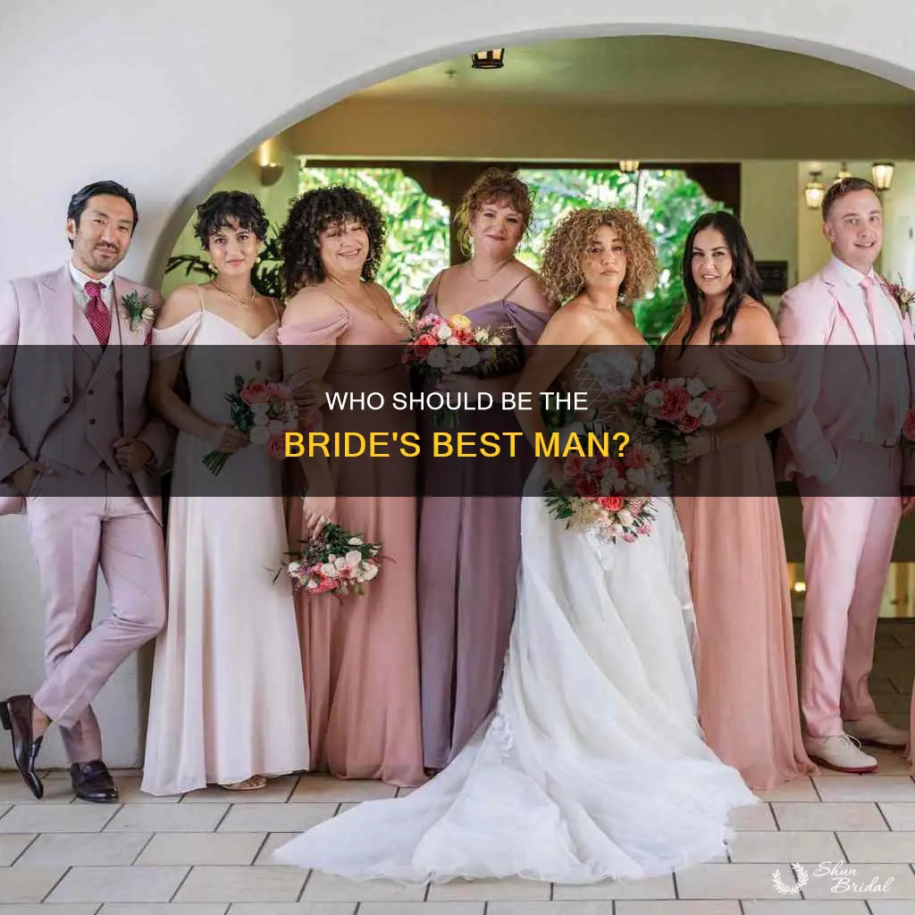 does the bride have a best man