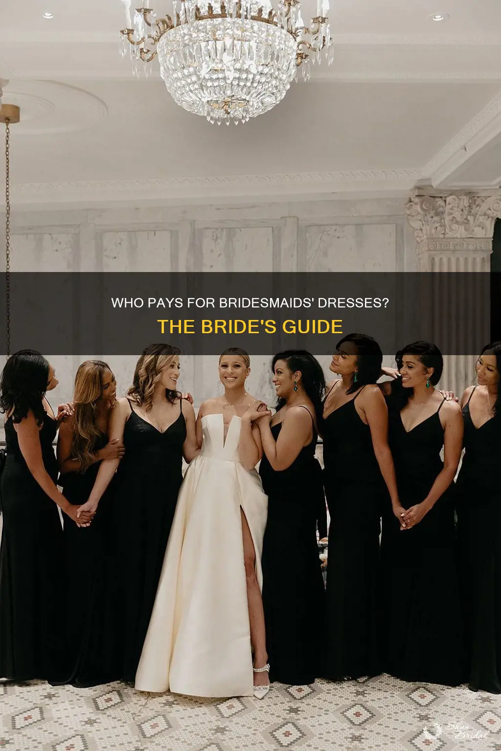 does the bride pay for the bridesmaids dresses