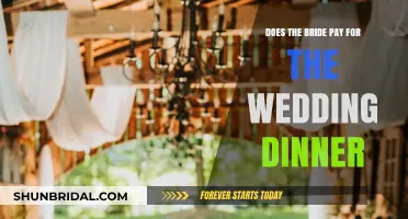 Who Pays for the Wedding Dinner? Bride's Responsibility Explained