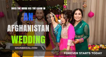 Afghan Weddings: Groom's First Look at the Bride