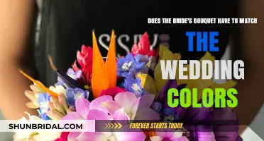 Does the Bride's Bouquet Need to Match Wedding Colors?