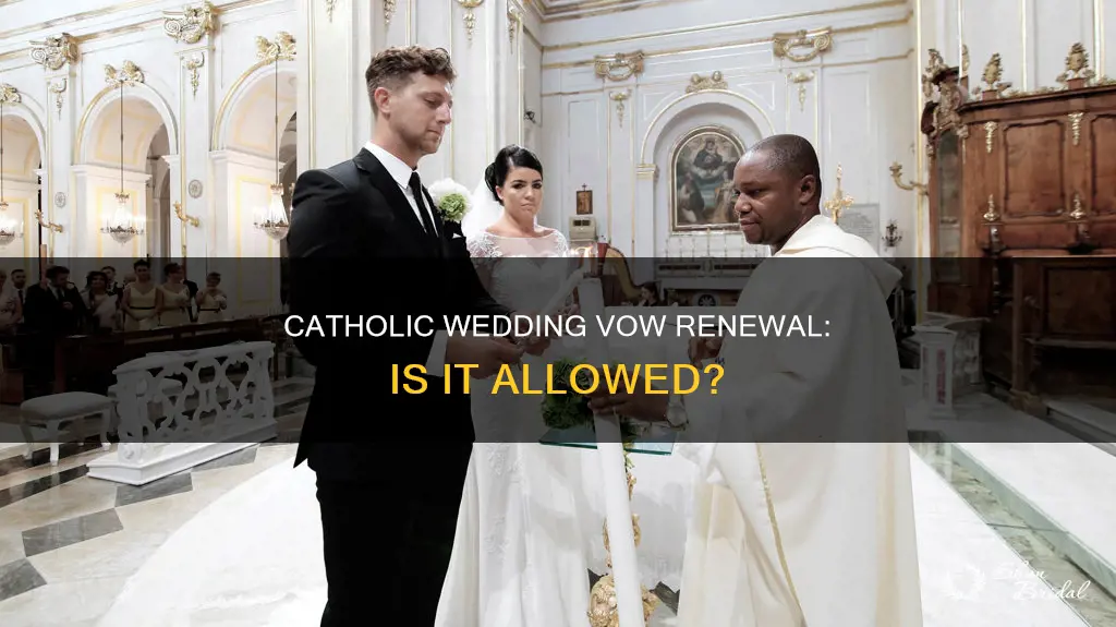 does the catholic believe in renew wedding vows
