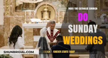 Sunday Nuptials: Catholic Church's Take