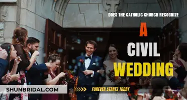 The Catholic Church and Civil Weddings: What's Recognized?