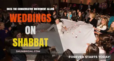 Shabbat Weddings: Conservative Movement's Stance