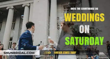 Courthouse Wedding Days: Saturdays?