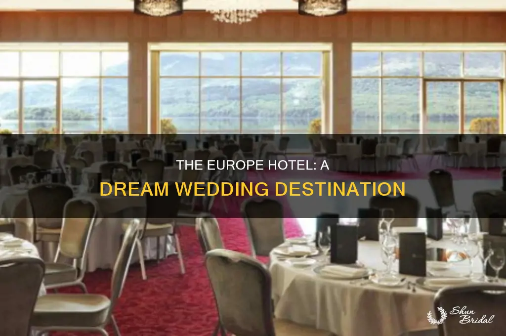 does the europe hotel do weddings