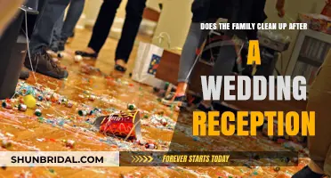 Who Cleans Up After the Wedding Reception?