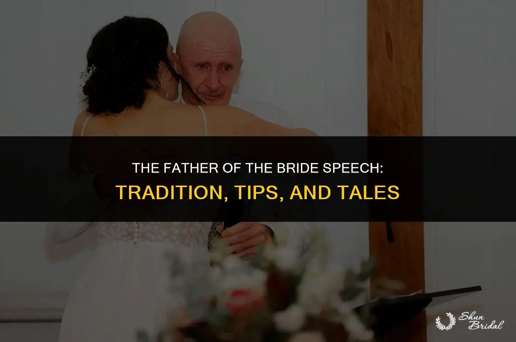 does the father of the bride give a speech