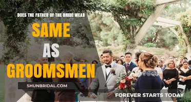 Father of the Bride vs. Groomsmen: Matching Attire Etiquette Explained