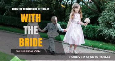 Does the Flower Girl Get Ready with the Bride?