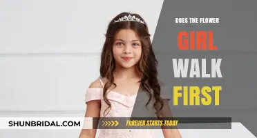 Flower Girl's Entrance: Who Walks First in the Wedding Procession?