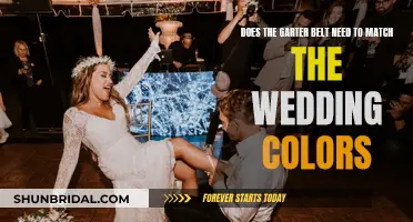 Garter Belt Traditions: Matching Wedding Colors?