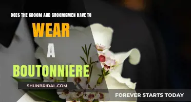 Groom and Groomsmen Boutonniere Etiquette: To Wear or Not?