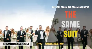 Groom and Groomsmen: Should They Match in the Same Suit?