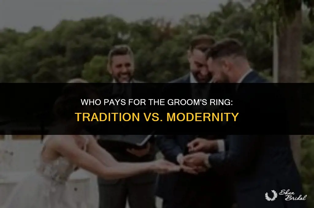 does the groom buy his own ring