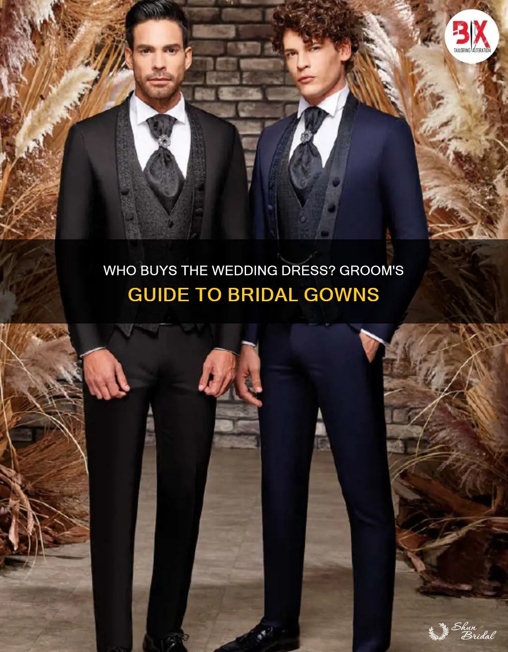 does the groom buy the wedding dress