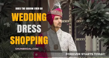 Grooms and Wedding Dress Shopping: To Go or Not?
