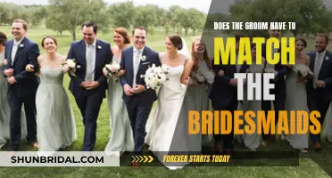 Matching the Groom: Should He Blend with the Bridesmaids?