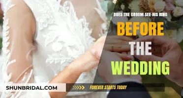 Groom's Ring: To See or Not to See Before the Wedding?