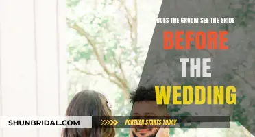 A Groom's First Glimpse of His Bride: Traditions and Superstitions
