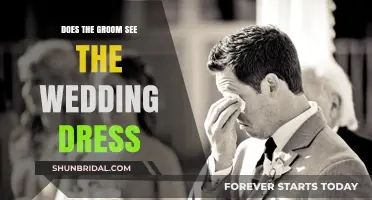 Groom's Glimpse: Should He See the Wedding Dress?