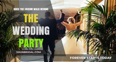 Groom's Entrance: Should He Walk Behind the Wedding Party?