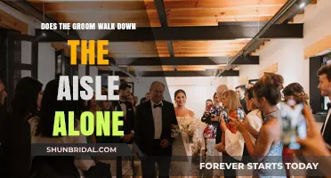 Solo Stroll or Companionable Walk: The Groom's Aisle Dilemma