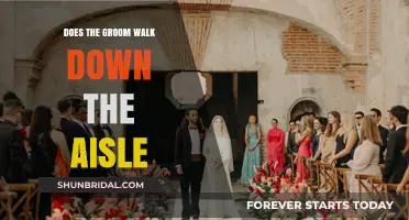 Aisle Etiquette: The Groom's Entrance at Modern Weddings