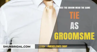 Groom's Tie Dilemma: Should It Match the Groomsmen's Style?