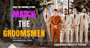 Groom's Attire vs. Groomsmen: Coordinating Styles for a Cohesive Look