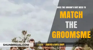 Groom's Suit vs. Groomsmen: To Match or Not?