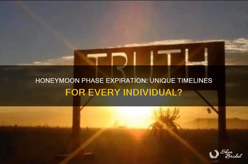 does the honeymoon phase end differently for each person