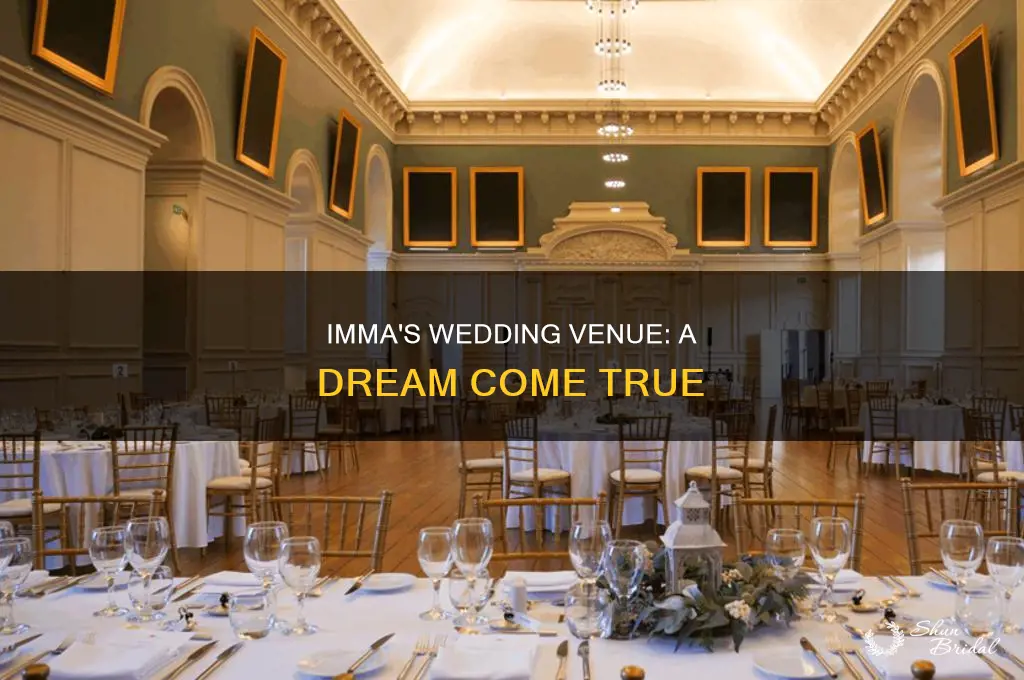 does the imma host weddings