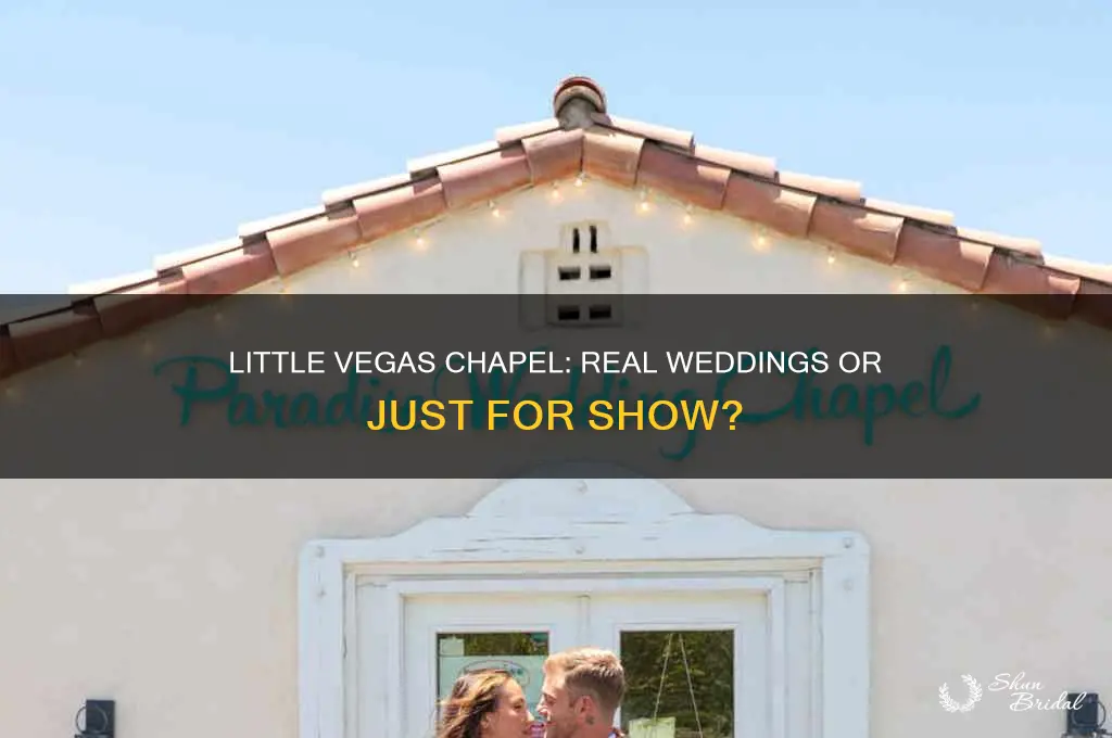 does the little vegas chapel do real weddings