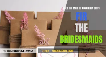 Maid of Honor: Gifts for Bridesmaids?